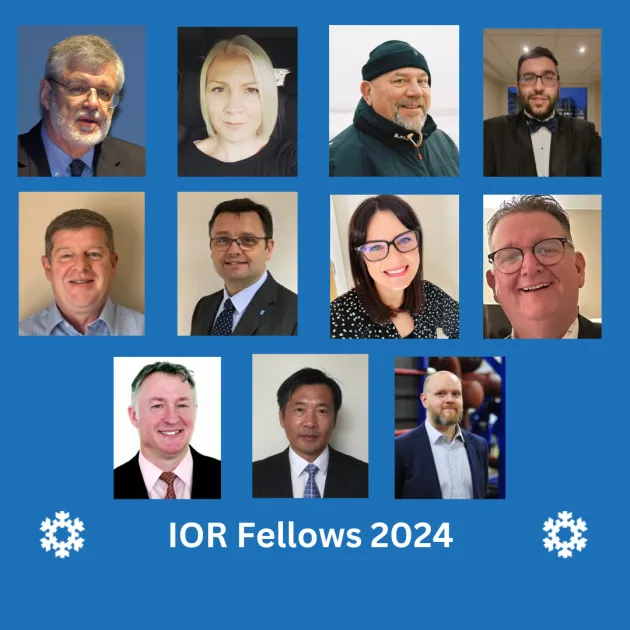 Become a Fellow of the IOR (Nov 2024)
