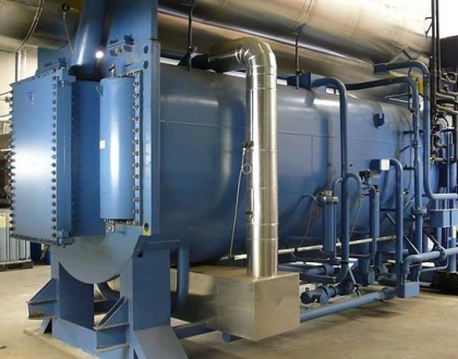 Absorption heat pump square copyright free