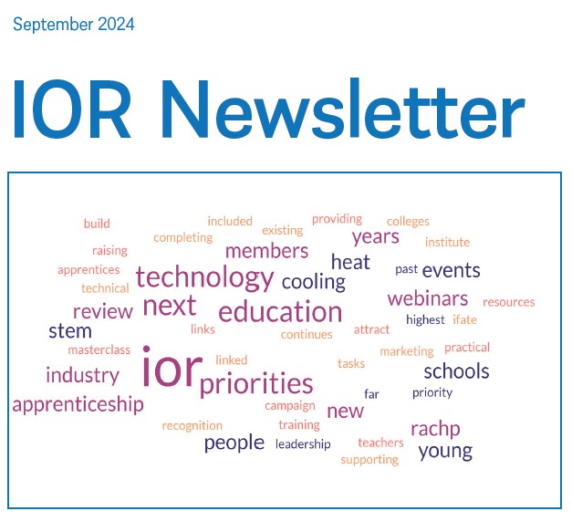 IOR Newsletter Now Online