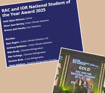 RAC And IOR National Student Award 2025