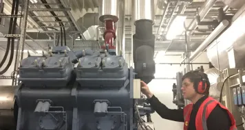 Man working