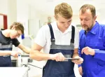 Technical Teacher With Student
